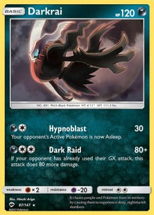 Darkrai - Burning Shadows (Holo Rare) [BUS-87]