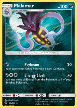 Malamar - Burning Shadows (Rare) [BUS-90]