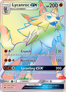 Lycanroc GX - Burning Shadows (Secret Rare) [BUS-155]