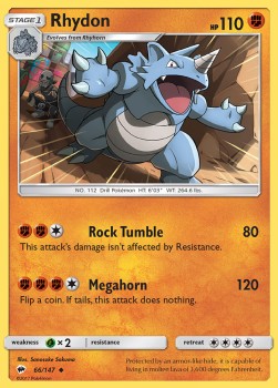 Rhydon - Burning Shadows (Uncommon) [BUS-66]