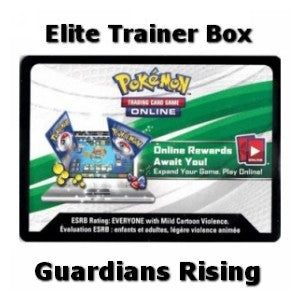 Online Code Card (Elite Trainer Box) - Guardians Rising (Online Code Card)