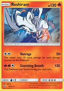 Reshiram - Shining Legends (Holo Rare) [SLG-14]
