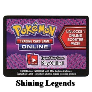 Online Code Card (Booster) - Shining Legends (Online Code Card)
