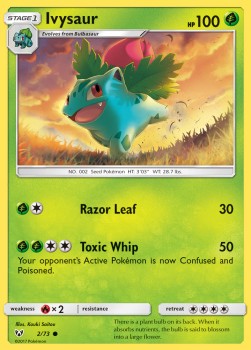 Ivysaur - Shining Legends (Common) [SLG-2]