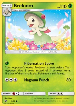 Breloom - Shining Legends (Common) [SLG-5]