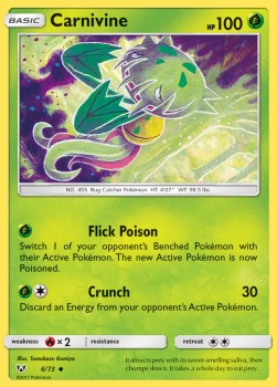 Carnivine - Shining Legends (Uncommon) [SLG-6]