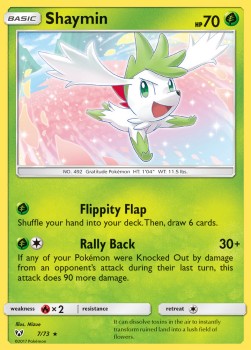 Shaymin - Shining Legends (Holo Rare) [SLG-7]