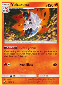 Volcarona - Shining Legends (Uncommon) [SLG-13]