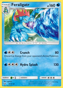 Feraligatr - Shining Legends (Uncommon) [SLG-20]