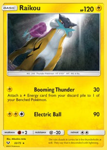 Raikou - Shining Legends (Holo Rare) [SLG-32]