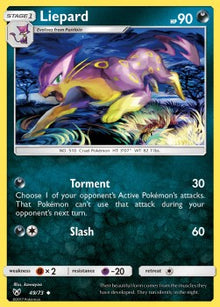 Liepard - Shining Legends (Uncommon) [SLG-49]