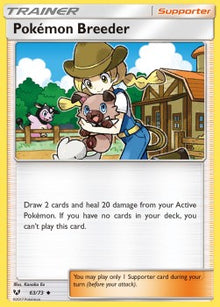 Pokémon Breeder - Shining Legends (Uncommon) [SLG-63]