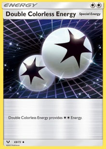 Double Colorless Energy - Shining Legends (Uncommon) [SLG-69]