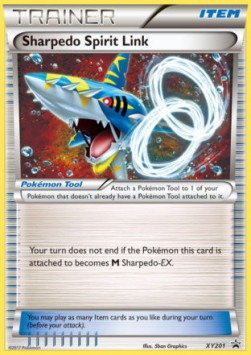 Sharpedo Spirit Link - XY Black Star Promos (Promo) [XYPR-201]