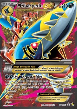 M Sharpedo EX - XY Black Star Promos (Promo) [XYPR-200a]