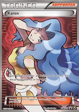 Karen - XY Black Star Promos (Promo) [XYPR-177a]
