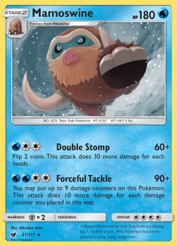 Mamoswine - Crimson Invasion (Rare) [CIN-21]