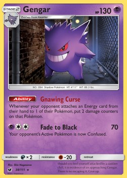 Gengar - Crimson Invasion (Holo Rare) [CIN-38]