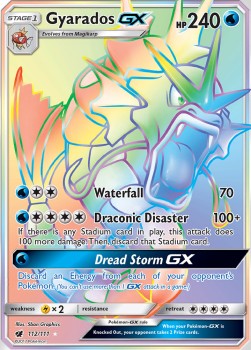 Gyarados GX - Crimson Invasion (Secret Rare) [CIN-112]