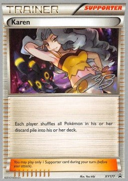 Karen - XY Black Star Promos (Fixed) [XYPR-177]