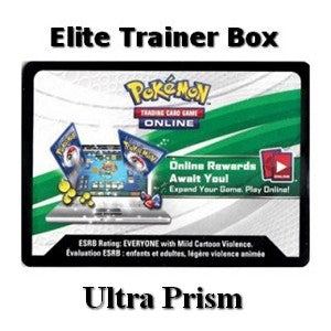 Online Code Card (Elite Trainer Box) - Ultra Prism (Online Code Card)