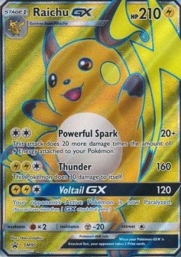 Raichu GX - SM Black Star Promos (Promo) [SM-90]