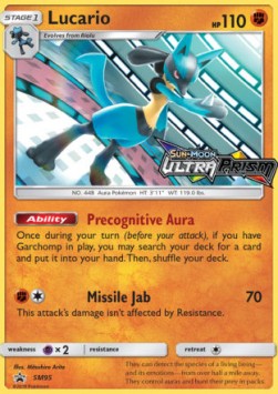 Lucario - SM Black Star Promos (Promo) [SM-95]