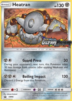 Heatran - SM Black Star Promos (Promo) [SM-96]