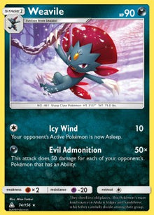 Weavile - Ultra Prism (Holo Rare) [UPR-74]