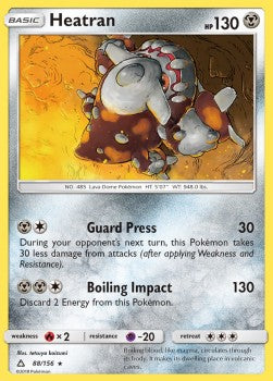 Heatran - Ultra Prism (Holo Rare) [UPR-88]