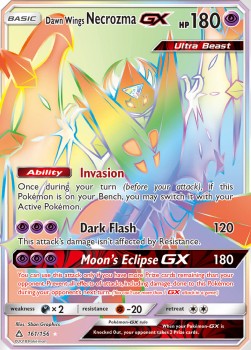 Dawn Wings Necrozma GX - Ultra Prism (Secret Rare) [UPR-161]