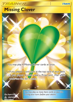 Missing Clover - Ultra Prism (Secret Rare) [UPR-168]