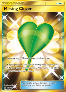 Missing Clover - Ultra Prism (Secret Rare) [UPR-168]