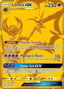 Lunala GX - Ultra Prism (Secret Rare) [UPR-172]