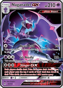 Naganadel GX - Forbidden Light (Ultra Rare) [FLI-56]