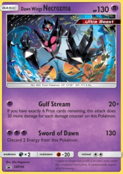 Dawn Wings Necrozma - SM Black Star Promos (Promo) [SM-106]