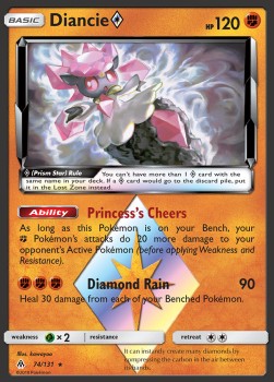 Diancie ◇ - Forbidden Light (Holo Rare) [FLI-74]