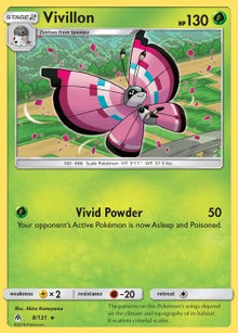 Vivillon - Forbidden Light (Rare) [FLI-8]