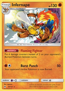Infernape - Forbidden Light (Holo Rare) [FLI-59]