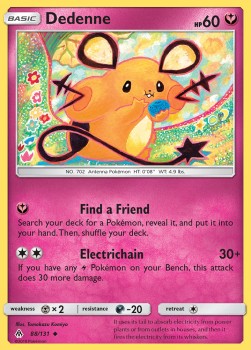 Dedenne - Forbidden Light (Uncommon) [FLI-88]