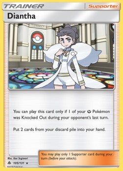 Diantha - Forbidden Light (Holo Rare) [FLI-105]