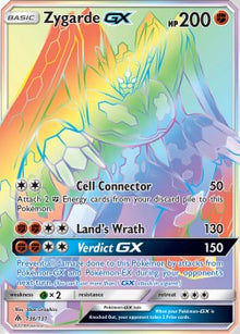 Zygarde GX - Forbidden Light (Secret Rare) [FLI-136]