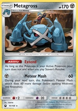 Metagross - Celestial Storm (Holo Rare) [CES-95]