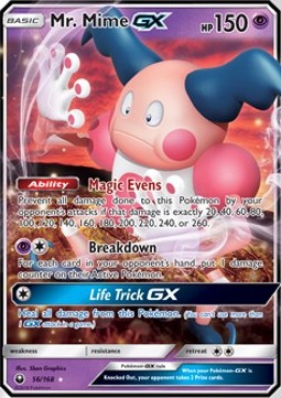 Mr. Mime GX - Celestial Storm (Ultra Rare) [CES-56]