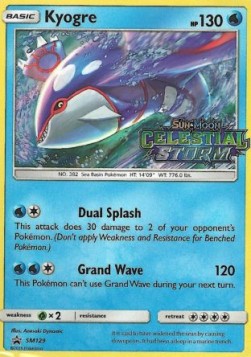 Kyogre - SM Black Star Promos (Promo) [SM-129]