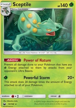 Sceptile - Celestial Storm (Rare) [CES-10]