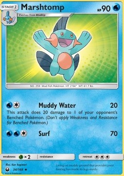 Marshtomp - Celestial Storm (Uncommon) [CES-34]