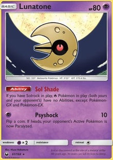 Lunatone - Celestial Storm (Holo Rare) [CES-61]