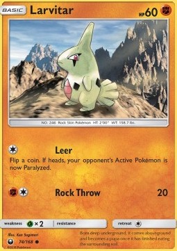 Larvitar - Celestial Storm (Common) [CES-74]