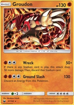 Groudon - Celestial Storm (Holo Rare) [CES-81]